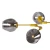 Lampa wisząca MODERN ORCHID-9 złoto szara 150 cm - ST-1232-9 gold smoky - Step Into Design